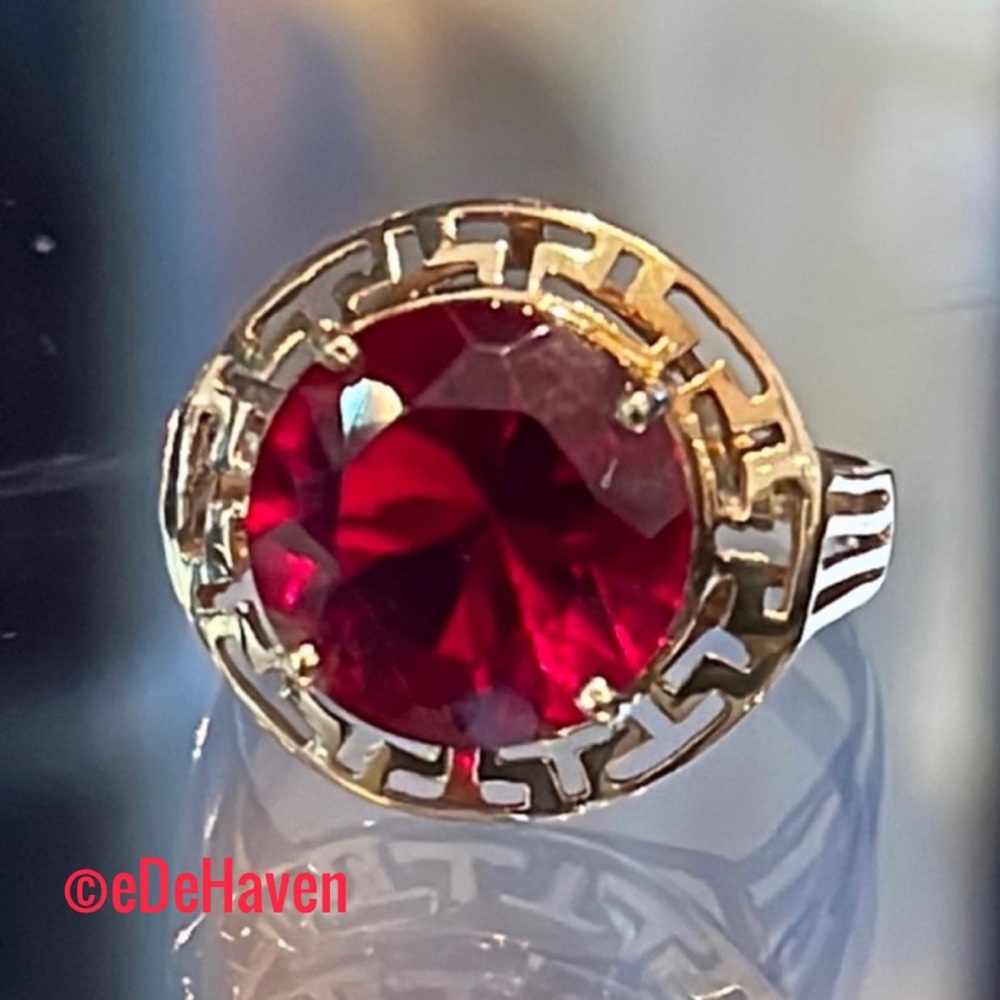 10k Ruby Ring - image 1